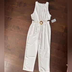 Elegant White Jumpsuit